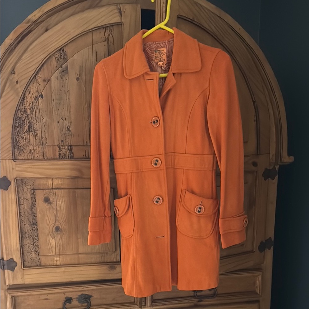 Orange Women's Coat